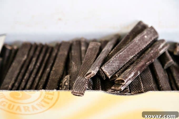 Pain au chocolat sticks or dark chocolate batons from foodiewithfamily.com