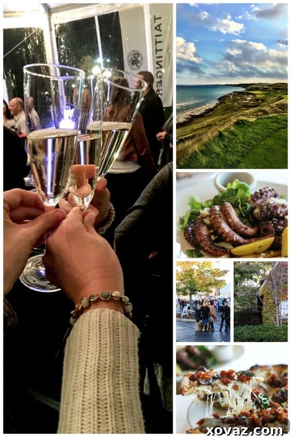 Glorious Kohler, Wisconsin in October during the 2016 Food and Wine Experience, showcasing vibrant autumn colors.