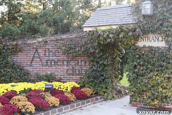 The American Club Resort Hotel, a historic and luxurious destination in Kohler, Wisconsin