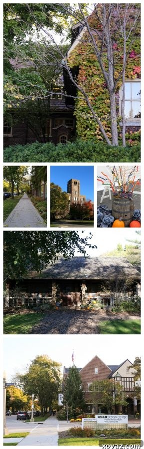 Glorious Kohler, Wisconsin in October during the 2016 Food and Wine Experience, featuring autumnal foliage.