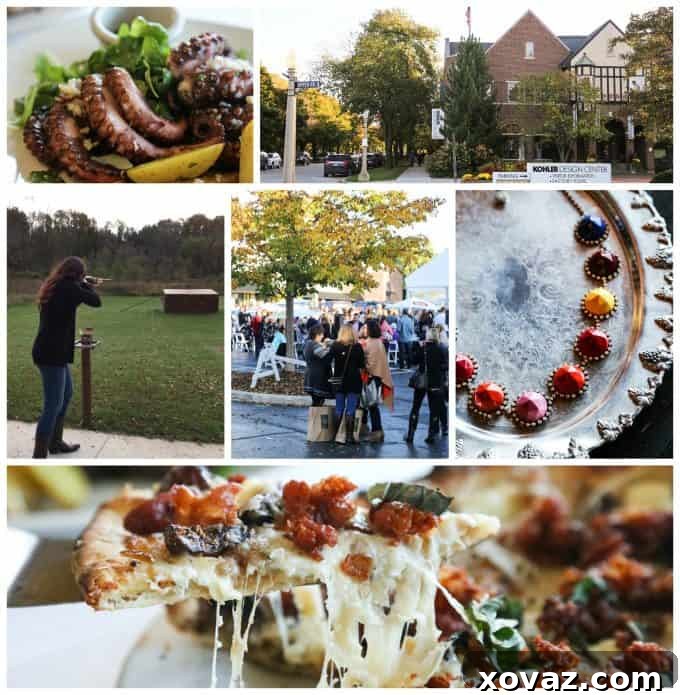 Exploring Destination Kohler's diverse food, activities, and the exhilarating Food and Wine Experience in Kohler, Wisconsin.