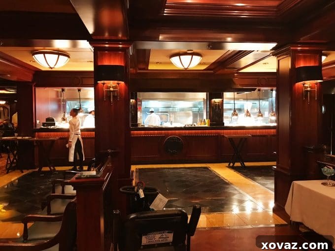 The Crown Grill on the Caribbean Princess with Princess Cruises