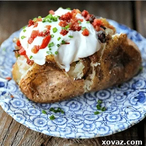 Mastering the Perfect Baked Potato 6 The Best Baked Potato with a crispy skin and fluffy interior.