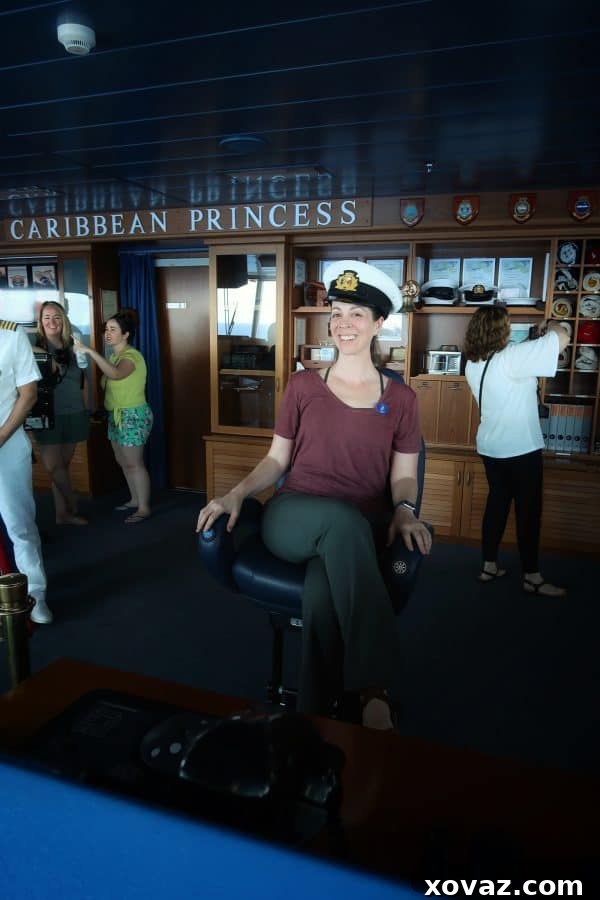 Princess Cruises Caribbean Princess March 2019 Bridge Tour