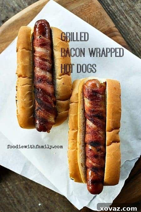 Provoleta: Golden Melted Cheese 8 Grilled Bacon Wrapped Hot Dogs from foodiewithfamily.com