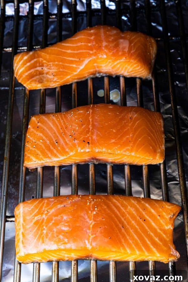 The Art of Smoking Salmon 4 This easy step by step guide to smoked salmon recipe will show you just how to smoke salmon at home using fish you bought at grocery stores or caught yourself. Not only is the recipe