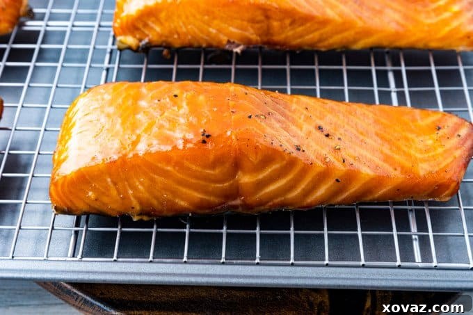 The Art of Smoking Salmon 6 This easy step by step guide to smoked salmon recipe will show you just how to smoke salmon at home using fish you bought at grocery stores or caught yourself. Not only is the recipe