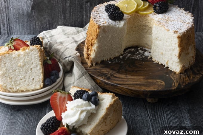 Homemade Angel Food Cake is ethereal perfection, and thankfully it is easy to make with just a few handy tips and tricks!