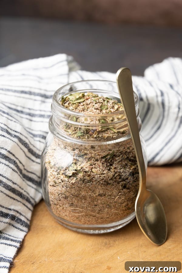 A little sprinkle of this magical pizza seasoning fairy dust makes every pizza better, and happily it takes 5 minutes to toss together. Having a jar of this homemade pizza seasoning recipe on hand is non-negotiable. Whether you’re crafting homemade pizzas or gussying up a frozen pizza, this homemade seasoning blend elevates everything. Don’t stop at pizza, though; sprinkle it on popcorn, pasta, and more!