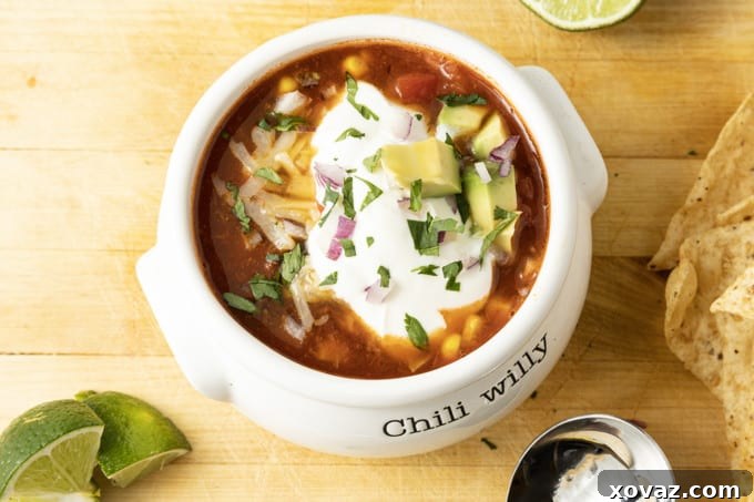 Easy 5-Ingredient Taco Soup 4 Assortment of canned goods for the 5-Ingredient Taco Soup, including diced tomatoes, black beans, and chicken broth, ready for preparation.