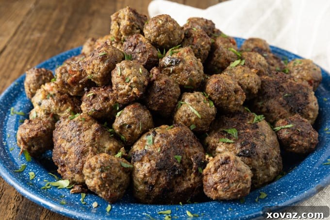 These easy gluten free meatballs are so succulent and savoury with a texture so perfect, you’ll judge all other meatballs by them! Whether you serve them with spaghetti sauce, turn them into Swedish meatballs, tuck them in the best meatball subs, or serve them on toothpicks as an appetizer, you’ll never miss the gluten!