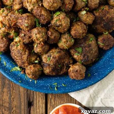 These easy gluten free meatballs are so succulent and savoury with a texture so perfect, you’ll judge all other meatballs by them! Whether you serve them with spaghetti sauce, turn them into Swedish meatballs, tuck them in the best meatball subs, or serve them on toothpicks as an appetizer, you’ll never miss the gluten!