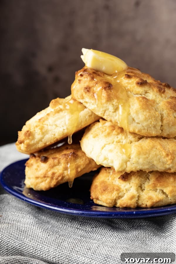Fluffy, tender, beyond-easy-to-make buttermilk drop biscuits take one bowl, don't require kneading or special equipment, and are delightfully delicious!