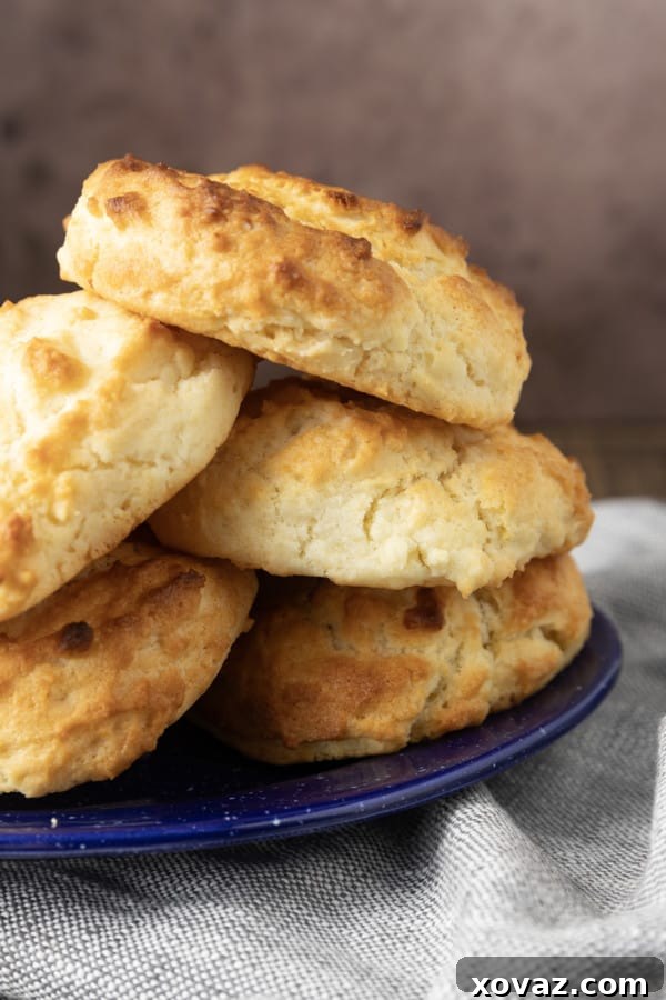 Fluffy, tender, beyond-easy-to-make buttermilk drop biscuits take one bowl, don't require kneading or special equipment, and are delightfully delicious!