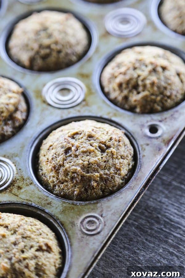 Delicious 6-Week Bran Muffins, perfect for a fresh breakfast any day of the week.