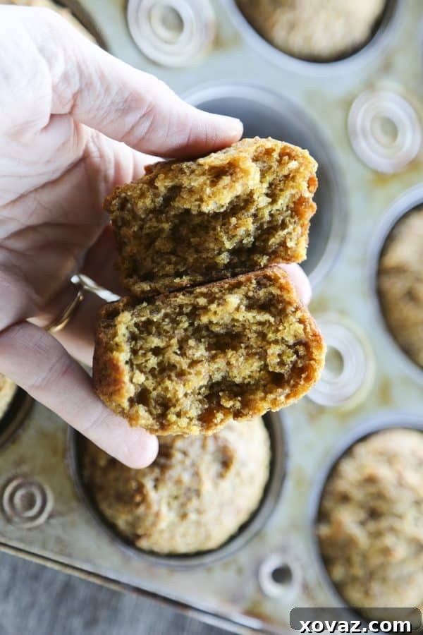 Freshly baked 6-Week Bran Muffins on a cooling rack, ready to be enjoyed.