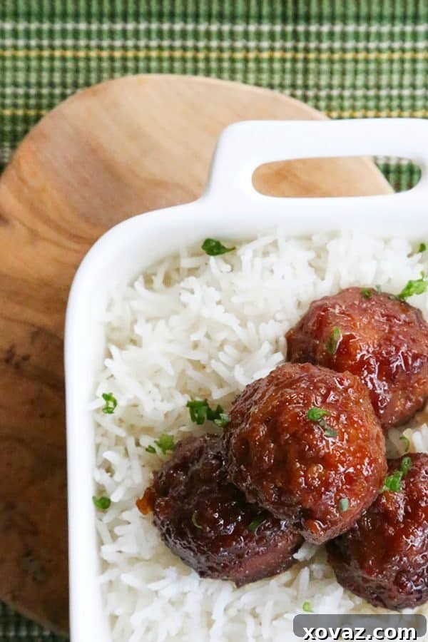 Old Fashioned Ham Balls: tender, salty-and-sweet, tangy, easy, and oh-so-craveable!