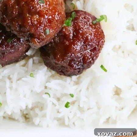 Old Fashioned Ham Balls: tender, salty-and-sweet, tangy, easy, and oh-so-craveable!