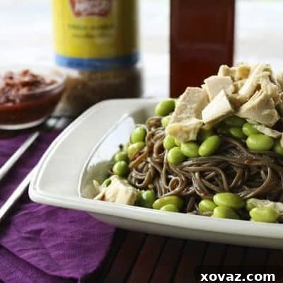 Cold Tuna and Edamame Soba Salad