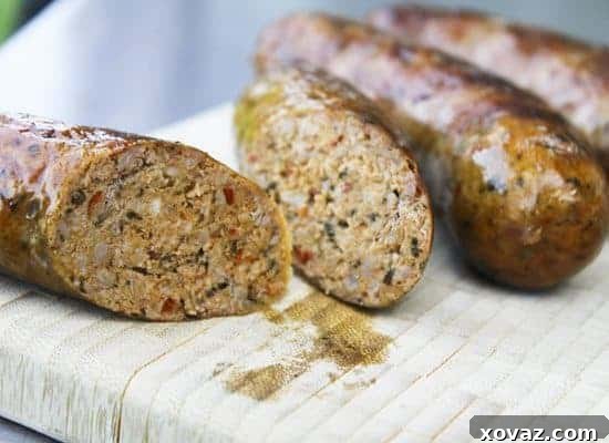 italiansausage6 Perfectly grilled Italian sausage link with a crispy casing