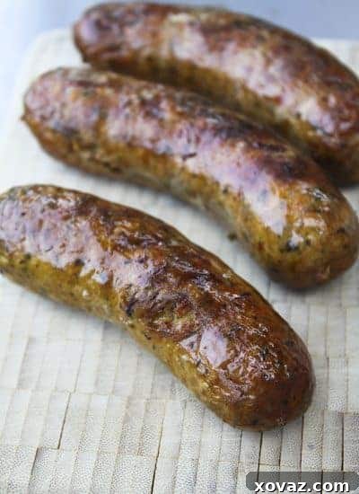 italiansausage5 Perfectly grilled Italian sausage with crispy casing