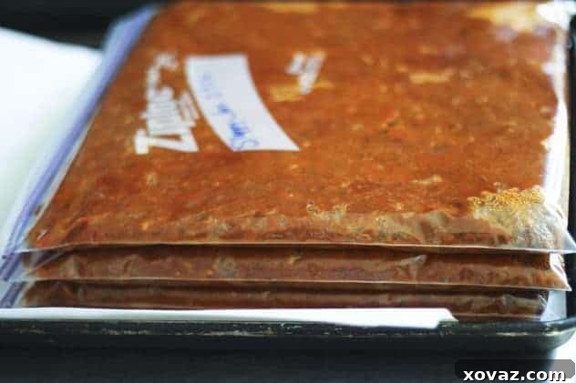 Close-up of slow cooker sloppy joes simmering, showcasing rich texture